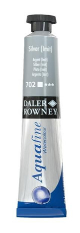 Daler Rowney Aquafine Tüp 8 ml 702 Silver Sulu Boya