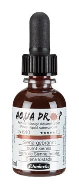 Schmincke Aqua Drop 30 ml Burnt Sienna Sulu Boya