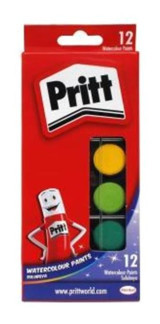 Pritt 12'li Küçük Tablet Sulu Boya