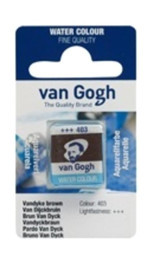 Talens Van Gogh 12 Tablet 403 Vandyke Brown Sulu Boya