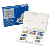 Winsor & Newton Cotman 14 Renk Tablet Sulu Boya