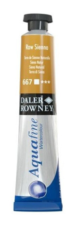 Daler Rowney Aquafine Tüp 8 ml 667 Raw Sienna Sulu Boya