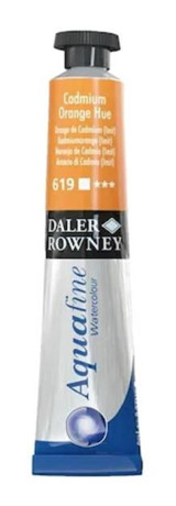 Daler Rowney Aquafine Tüp 8 ml 619 Cadm.Orange Hue Sulu Boya
