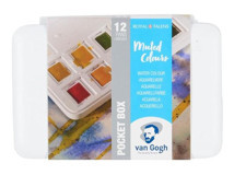 Talens Van Gogh Tablet 12 Renk Muted Colours Sulu Boya