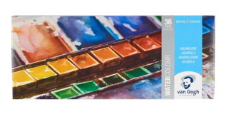 Talens Van Gogh Yarım Tablet 36 Renk Sulu Boya