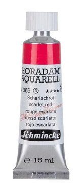 Schmincke Horadam Tüp Scarlet Red 15 ml Sulu Boya