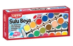 Lets 24 Renk L10624 Sulu Boya
