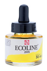 Talens Ecoline 30 ml Lemon Yellow 205 Sulu Boya