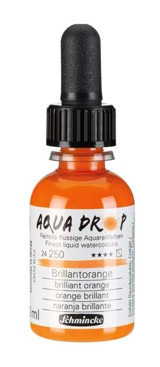 Schmincke Aqua Drop 30 ml Brilliant Orange Sulu Boya
