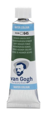 Van Gogh Tüp 645 Hooker Green Deep 10 ml Sulu Boya