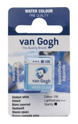 Talens Van Gogh 12 Tablet 106 Opaque White Sulu Boya