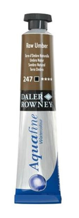 Daler Rowney Aquafine Tüp 8 ml Raw Umber 247 Sulu Boya