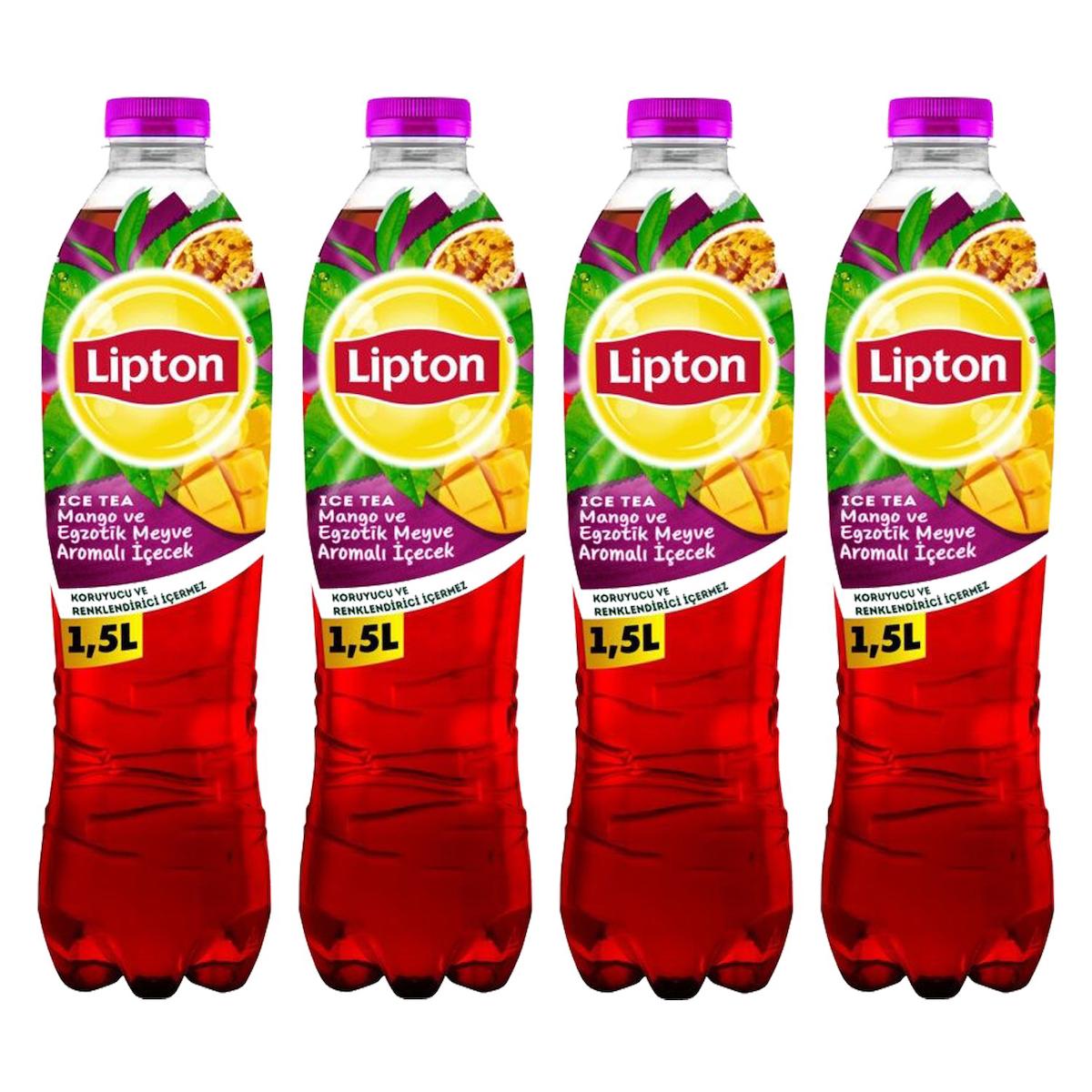 Lipton Mangolu Soğuk Çay 4x1.5 lt