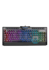 Rampage Türkçe Q RGB Kablolu Siyah Mekanik Gaming Klavye