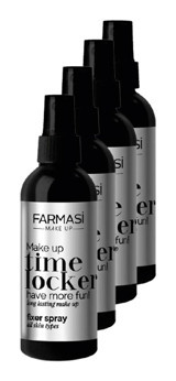 Farmasi Time Locker Mat Makyaj Sabitleyici Sprey 4x115 ml