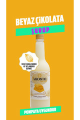 Agosto Beyaz Çikolatalı Kahve Şurubu