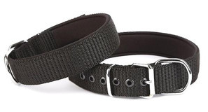 Doggie Konfor Ayarlanabilir Boyun Köpek Tasması 5 x 60 - 70 cm Siyah