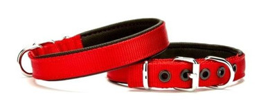Doggie Softlu Ayarlanabilir Boyun Köpek Tasması 1.5 x 35 cm Kırmızı