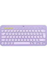 Logitech K380 Türkçe Q Kablosuz Lila Numerik Klavye
