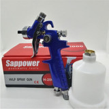 Sappower H2000 125 ml Kapasiteli Üstten Depolu Aküsüz Havalı Boya Tabancası