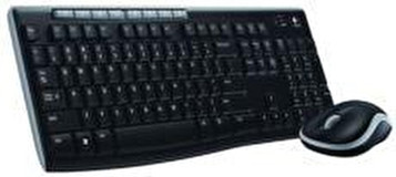 Logıtech MK270 Türkçe Q Kablosuz Siyah Normal Klavye