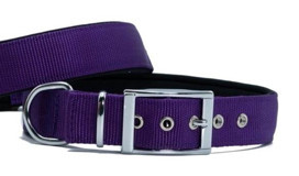 Doggie Elit Ayarlanabilir Boyun Köpek Tasması 3 x 42 - 50 cm Mor
