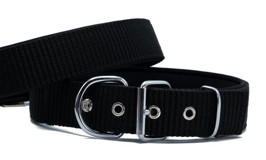 Doggie Elit Ayarlanabilir Boyun Köpek Tasması 4 x 47 x 55 cm Siyah