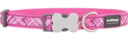 Reddingo Flanno Ayarlanabilir Boyun Köpek Tasması Pembe