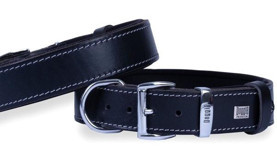 Doggie Konfor Ayarlanabilir Boyun Köpek Tasması 3.5 x 52 - 60 cm Siyah