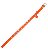 Royalist PC-11 Ayarlanabilir Köpek Tasması 10 mm x 30 cm Turuncu