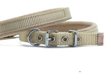 Doggie Ayarlanabilir Boyun Köpek Tasması 1.5 x 25 - 30 cm Haki