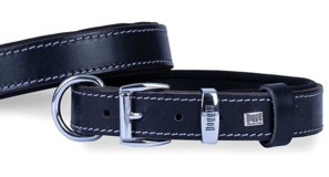 Doggie Konfor Ayarlanabilir Boyun Köpek Tasması 3 x 42 - 50 cm Siyah