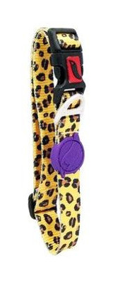 Tailpetz Leopard Ayarlanabilir Boyun Köpek Tasması XS Çok Renkli