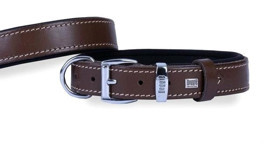 Doggie Konfor Ayarlanabilir Boyun Köpek Tasması 3 x 42 - 50 cm Kahverengi
