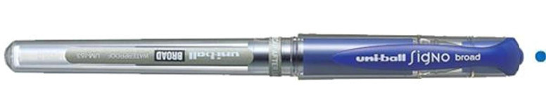 UniBall Signo Broad UM153 1.0 mm Mavi Tükenmez Kalem