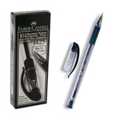FaberCastell 1425 0.7 mm İğne Uçlu Siyah 10'lu Tükenmez Kalem