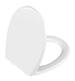 Norm Nuvoplast Üstten Sıkmalı Beyaz Oval Klozet Kapağı