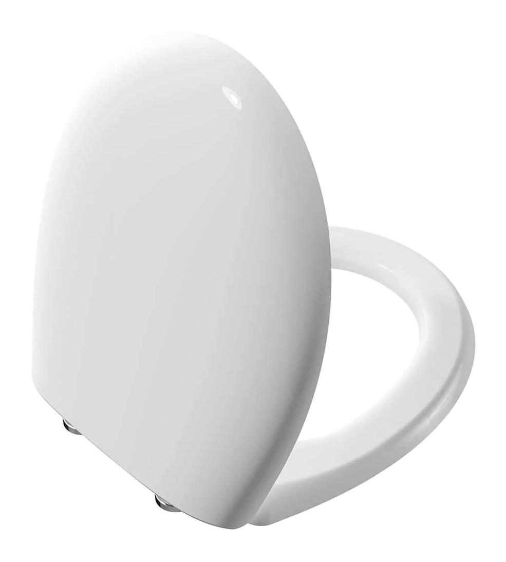 Vitra Memoria Üstten Sıkmalı Yavaş Kapanan Beyaz Oval Klozet Kapağı