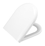 Vitra İntegra Round Universal Üstten Sıkmalı Yavaş Kapanan Beyaz U Klozet Kapağı
