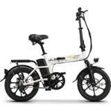 Skyjet Nitro 16 250 W 45 km 19 Jant 7 Vites Katlanabilir Şehir / Tur Bisikleti Elektrikli Bisiklet Beyaz