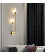 Ronisu Aydınlatma Modern 2'li Metal Led Aplik Altın