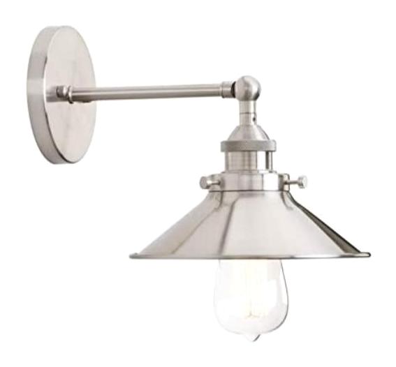 Rsylight Modern Tekli Metal Aplik Gümüş