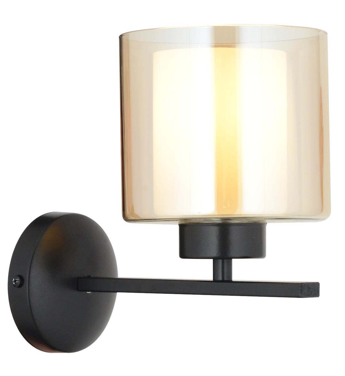 Avonni Ap-65245-1Bsy Tekli Metal Led Aplik Siyah