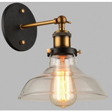 Dylight Mafsallı Tekli Metal Led Aplik Siyah