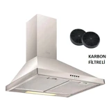 Teka DF 60 İnox Ankastre Duvar Tipi Davlumbaz