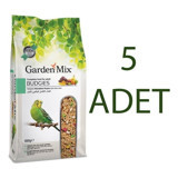 Gardenmix Platin Muhabbet Kuş Kabuklu Meyveli Vitaminli Yetişkin Kuş Yemi 5x1 kg