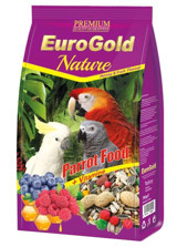 Eurogold Nature Papağan Kabuklu Ballı-Meyveli Vitaminli Yetişkin Kuş Yemi 750 gr