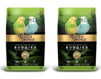 Gold Wings Premium Muhabbet Kuşu Kabuklu Karışık Vitaminli Yetişkin Kuş Yemi 2x1 kg