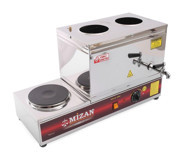 Mizan 2000 W 20 lt Paslanmaz Çelik Elektrikli Semaver İnox