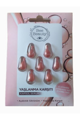 Bee Beauty Yaşlanma Karşıtı Canlandırıcı Yaşlanma Kırışıklık Karşıtı Kapsül Yüz Serumu 7x3 ml